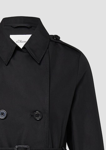 s.Oliver Tussenmantel in Zwart