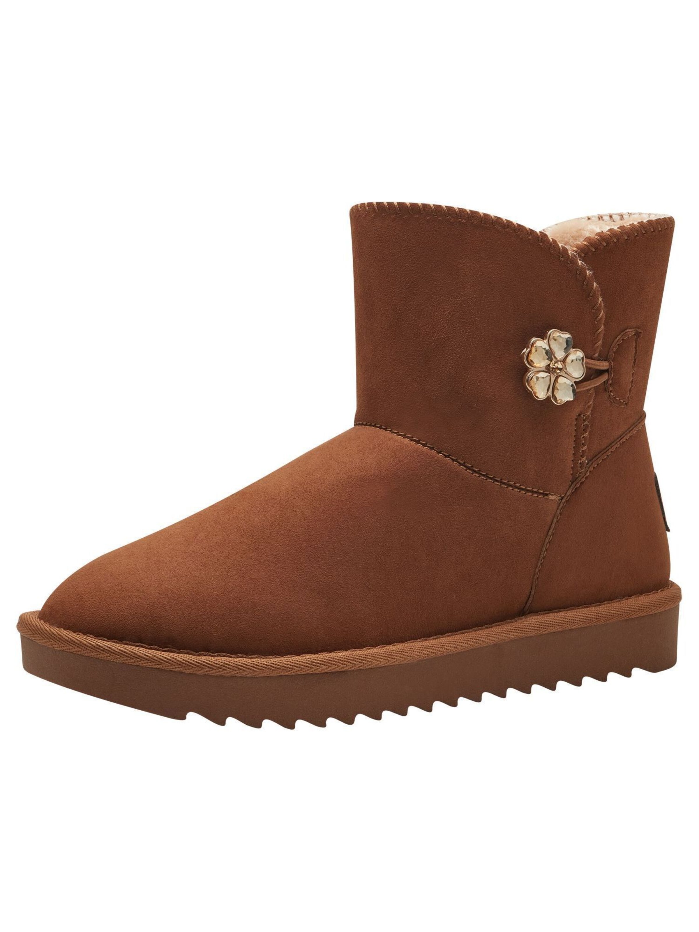 MARCO TOZZI Snowboots in Bruin: voorkant