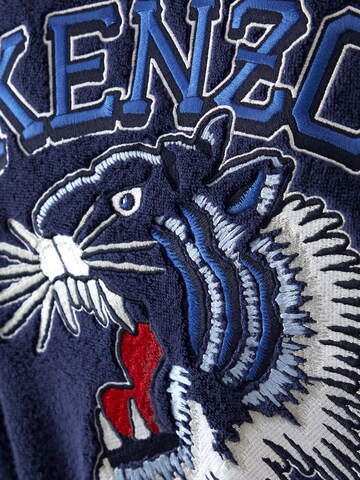 KENZO Long Bathrobe 'KVTIGER' in Blue