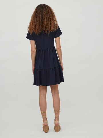 VILA Summer Dress 'Natalie' in Blue