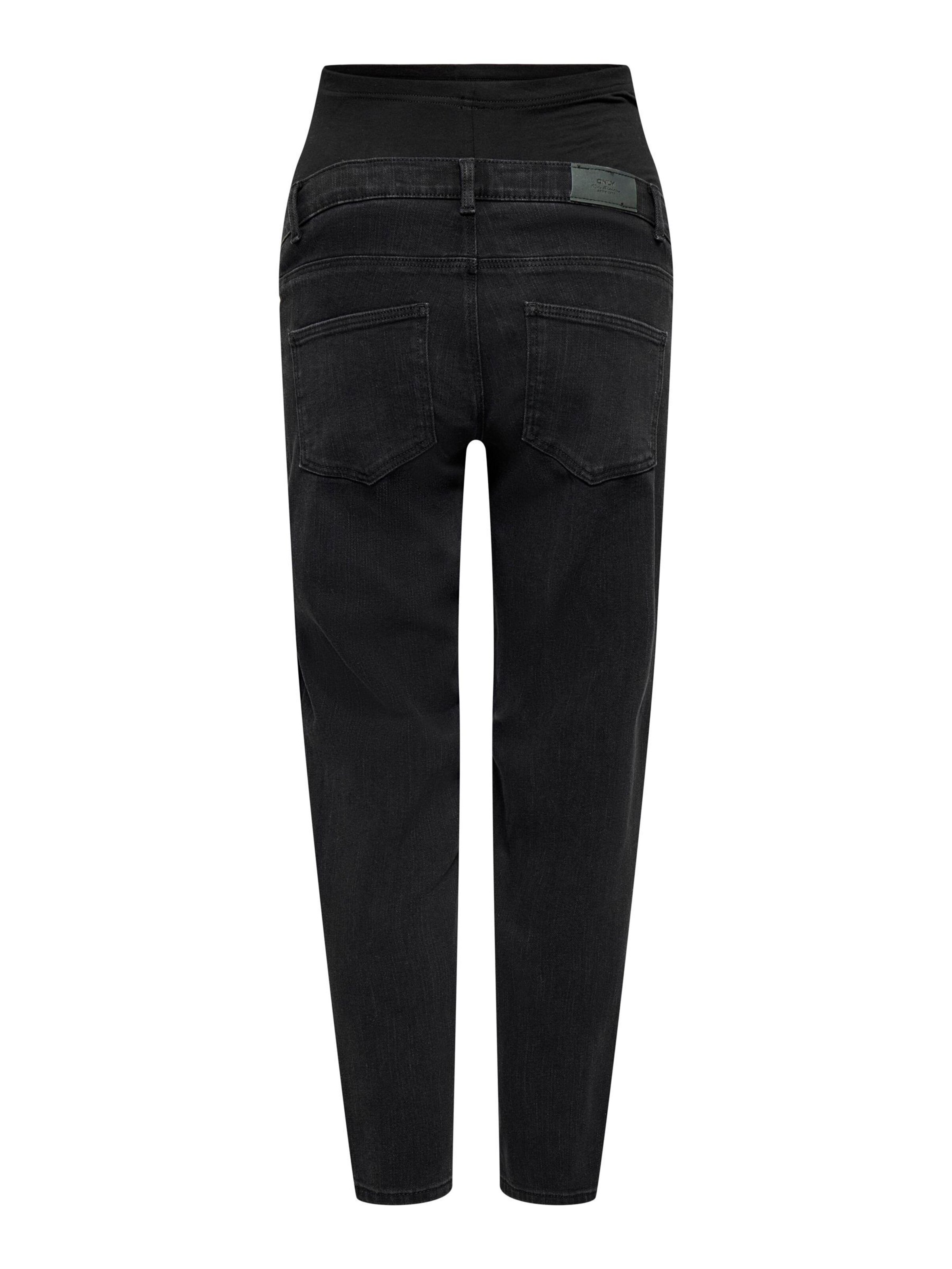 Only Maternity Regular Jeans in Black