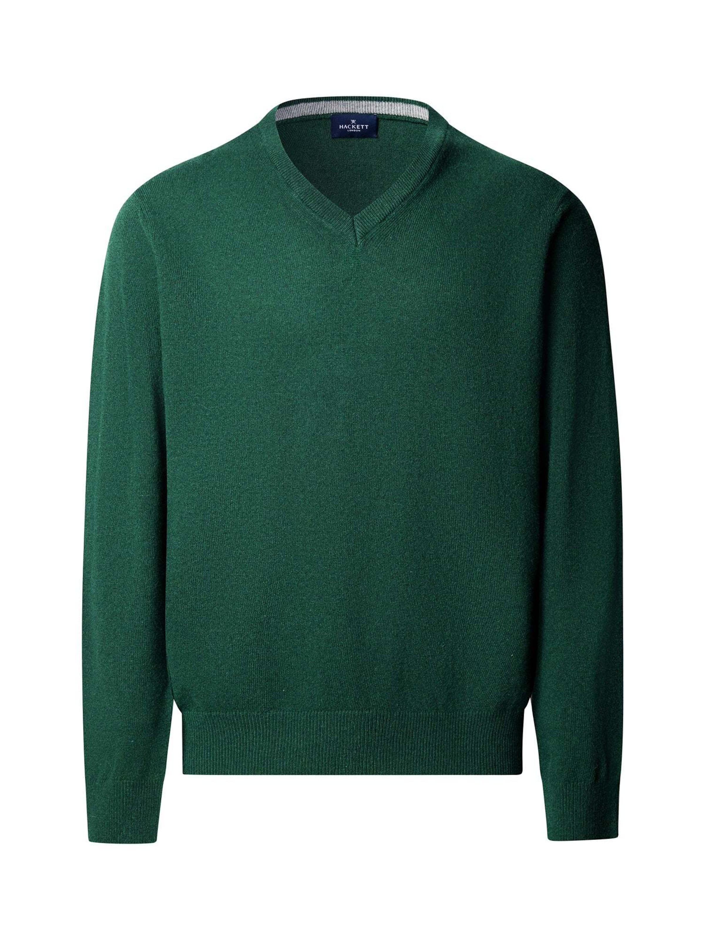 Hackett London Trui in Groen: voorkant