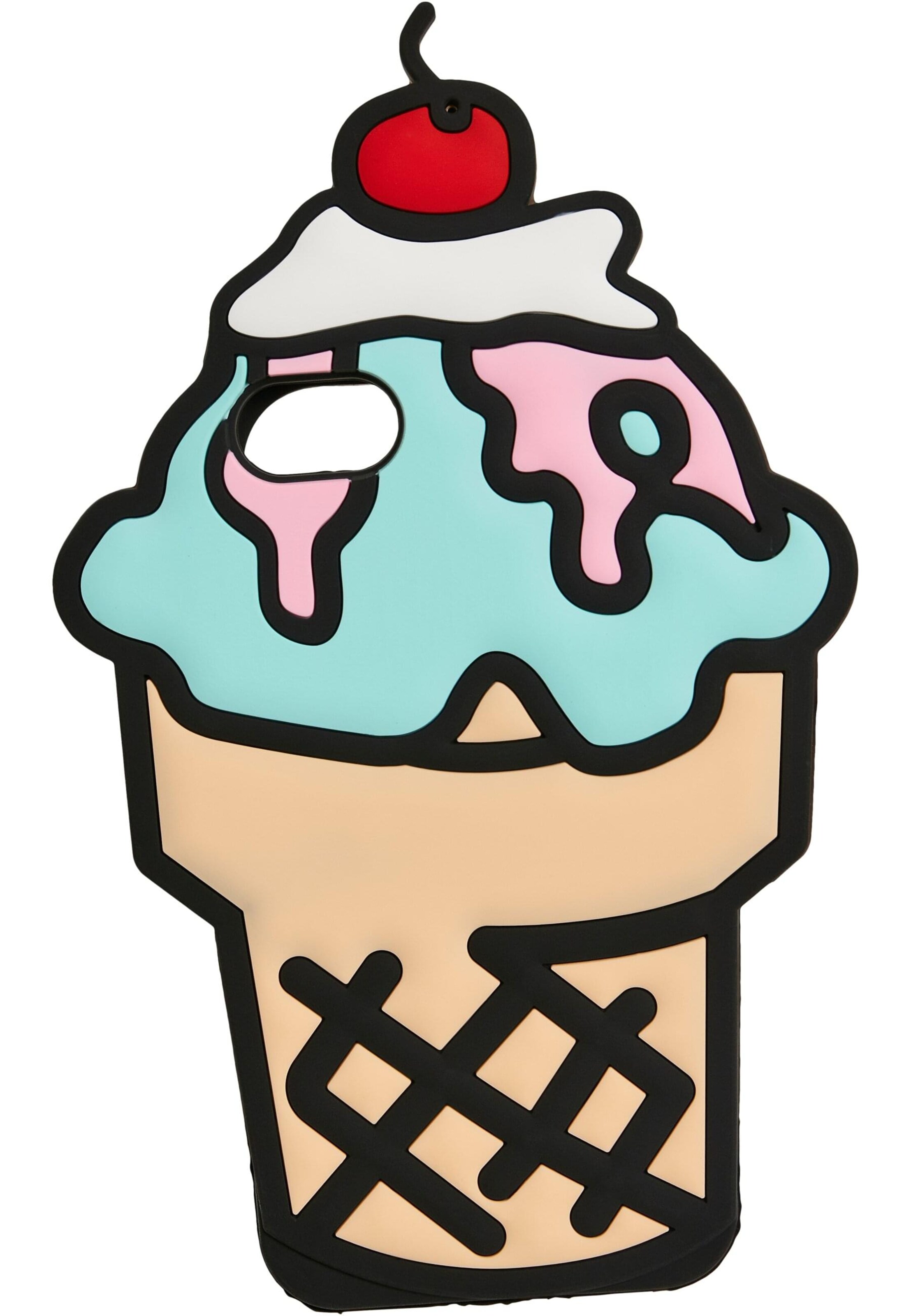 Custodia per smartphone 'Icecream' di Mister Tee in colori misti: frontale