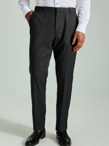 Next Regular Pleated Pants in Grey