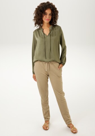 Aniston CASUAL Slim fit Pants in Green