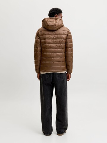JACK & JONES Between-season jacket 'JJEKingsley' in Brown