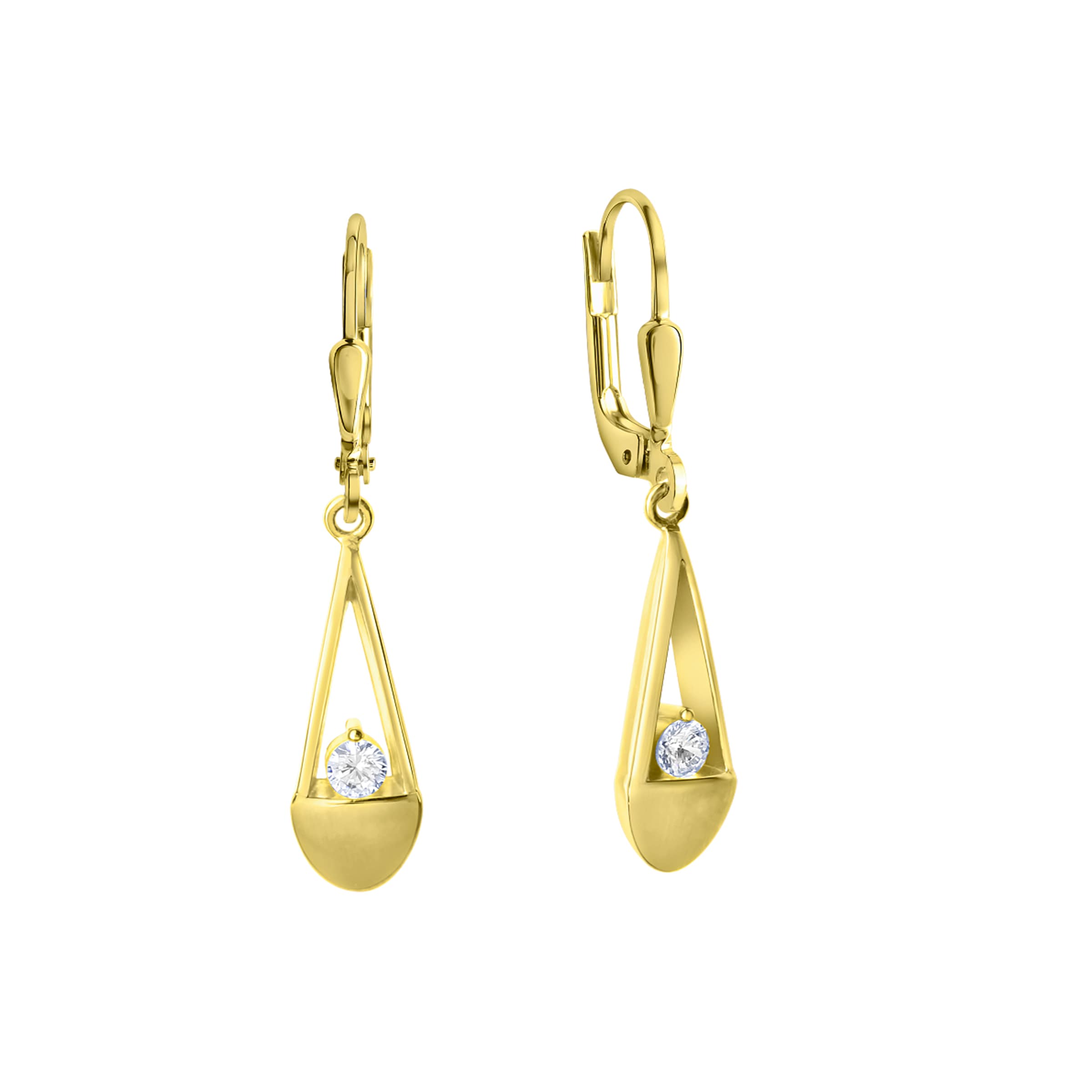FIRETTI Earrings in Gold: front