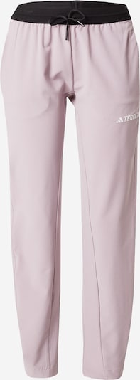 ADIDAS TERREX Pantalón deportivo 'Liteflex' en lila / negro / blanco, Vista del producto