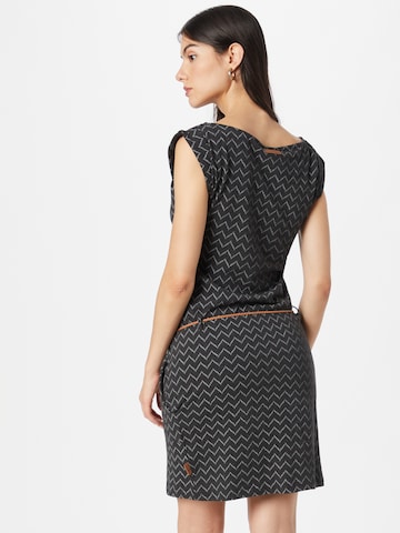 Ragwear Summer Dress 'Tag Zig Zag' in Black