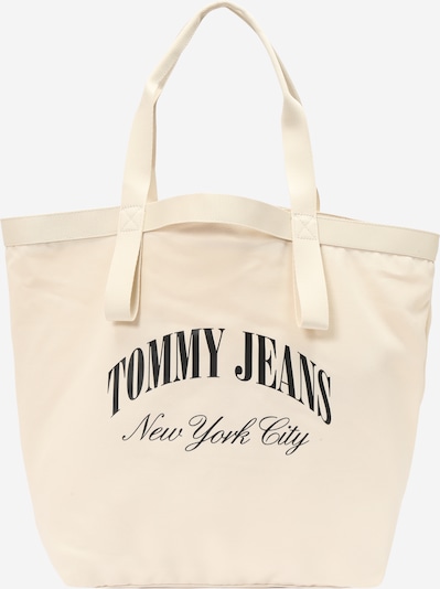 Tommy Jeans Cabas en ivoire / noir, Vue avec produit