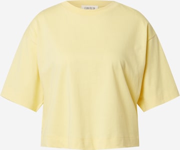 T-shirt 'Sila' EDITED en jaune : devant