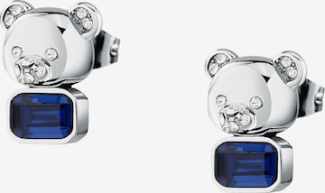 GCDS Earrings in Blue: front