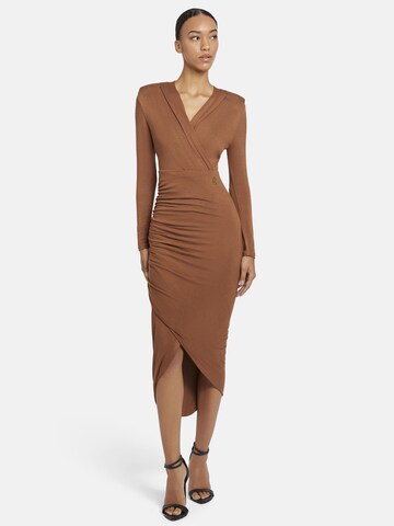 Nicowa Dress 'EWONA' in Brown: front