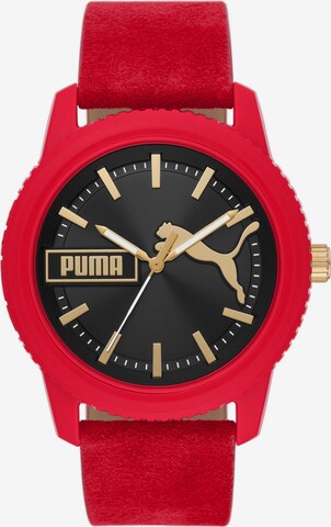 PUMA Analog Watch in Red: front