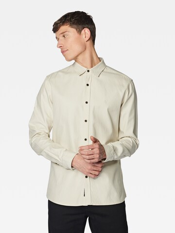 Mavi Regular fit Button Up Shirt in Silver: front