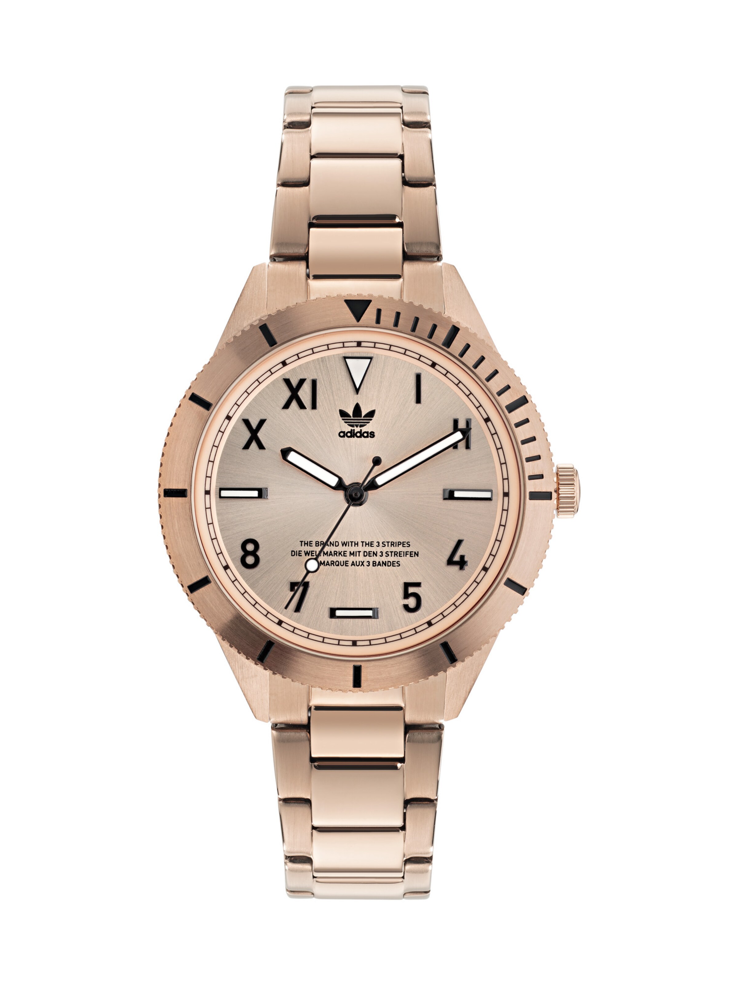 ADIDAS ORIGINALS Analogt ur i guld: forside
