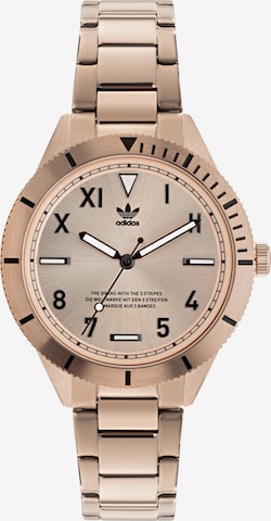 ADIDAS ORIGINALS Analoog horloge in Goud: voorkant