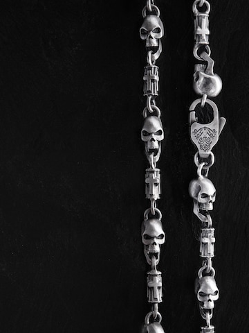 REYTEL Ketting 'MEMENTO MORI' in Zilver