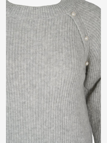 Zizzi Pullover in Grau