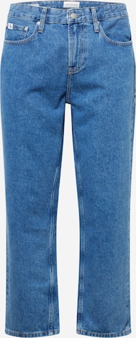 Calvin Klein Jeans Voľný strih Džínsy - Modrá: predná strana