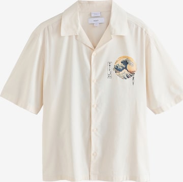 Next Regular Fit Paita värissä beige: etupuoli