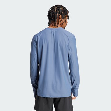 ADIDAS PERFORMANCE Functioneel shirt 'Own The Run' in Blauw