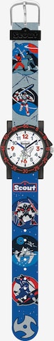 SCOUT Watch in Blue: front