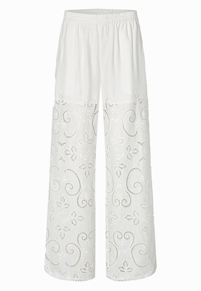 SECOND FEMALE Pantalon 'Vilma' en blanc, Vue avec produit
