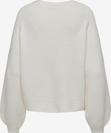 JDY Sweater 'PEARL' in White