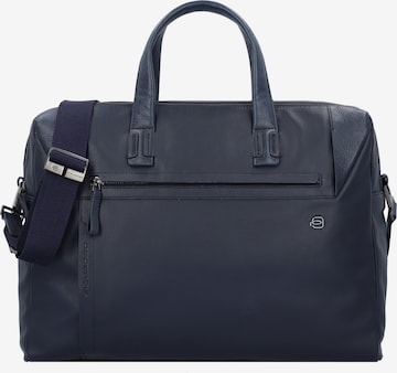 Piquadro Document Bag 'Pan' in Blue: front