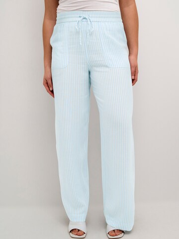 Kaffe Loosefit Hose 'KAmilia' in Blau: Vorderseite
