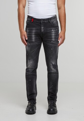 2Y Premium Jeans 'Carlos' in Schwarz: Vorderseite
