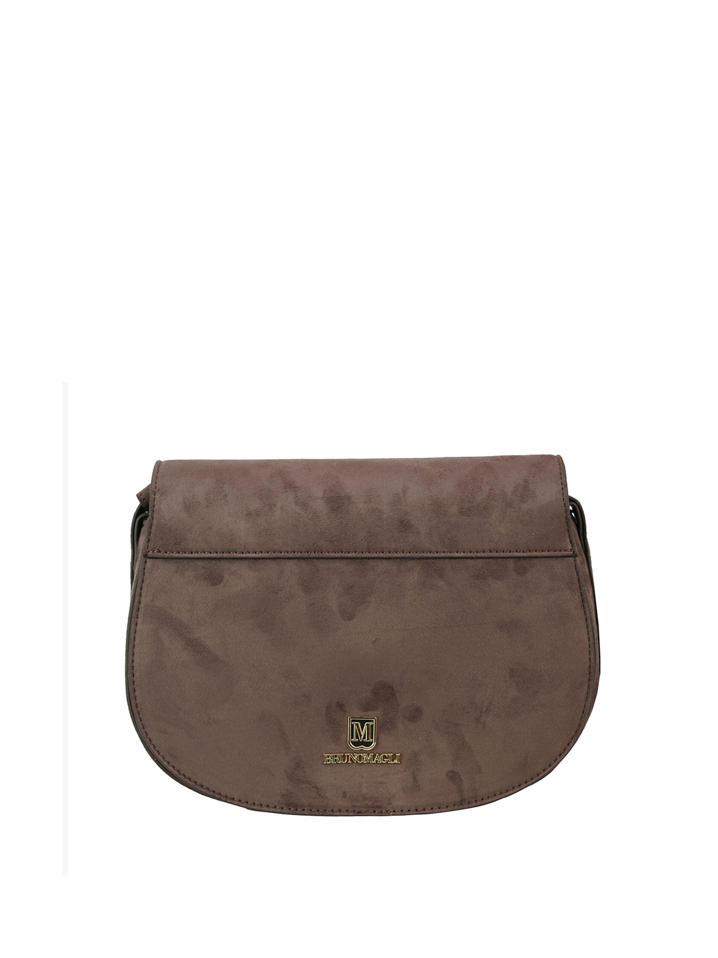 Borsa a spalla 'Borsa a Spalla Donna Bruno Magli Kate Eco-Pelle Nera con Fibbia' di Bruno Magli in marrone