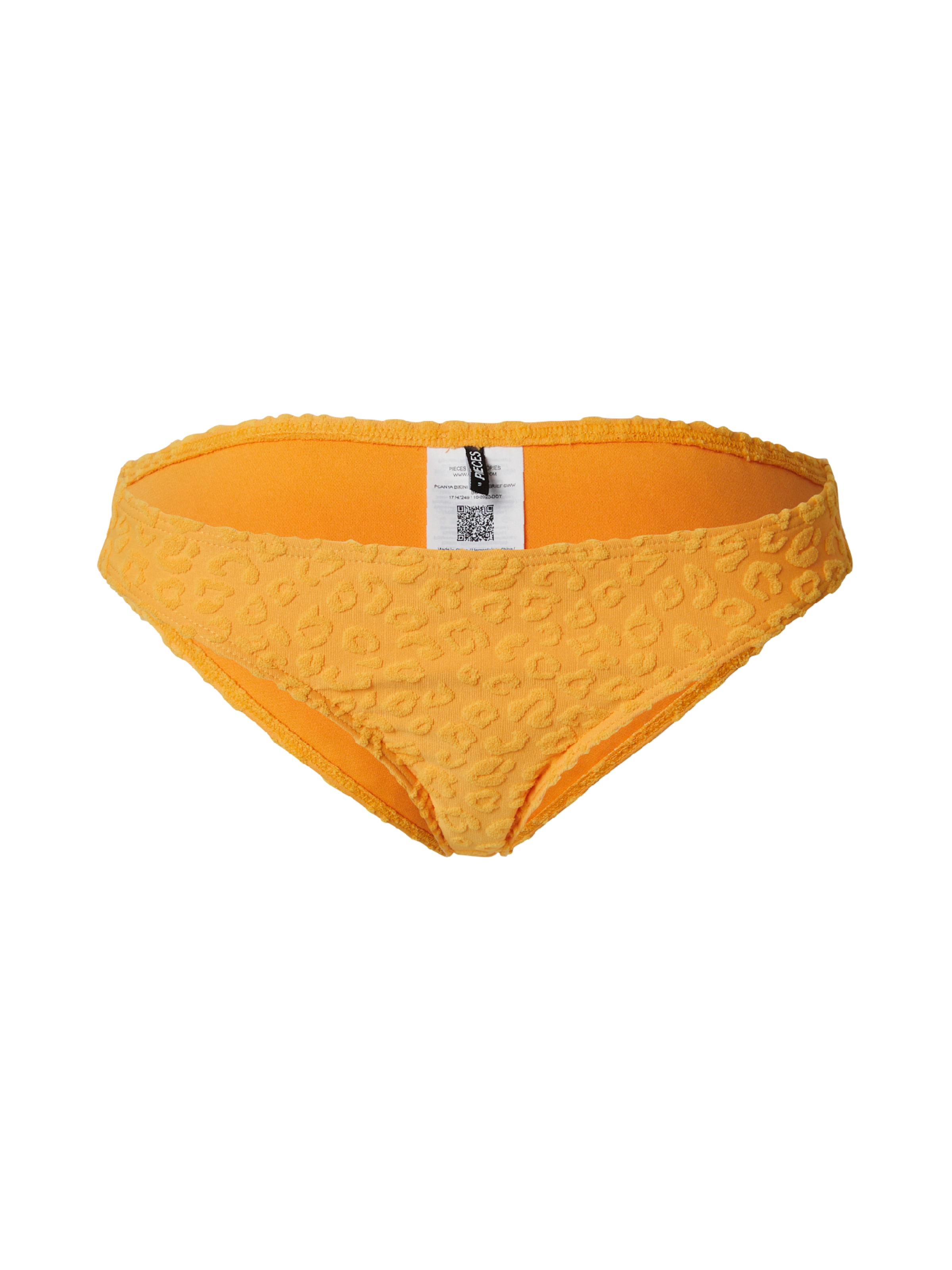 PIECES - Braga de bikini 'ANYA' en naranja: frente