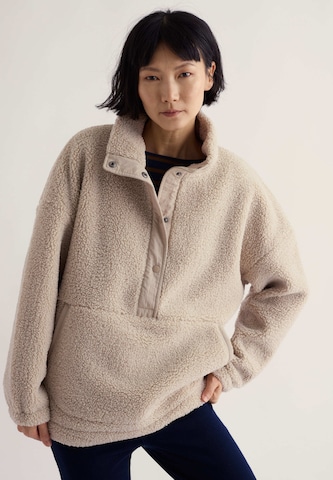 Seasalt Cornwall Trui 'Pathway' in Beige: voorkant