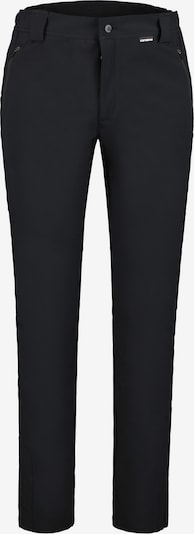 Pantaloni outdoor 'Daviston' ICEPEAK pe negru, Vizualizare produs