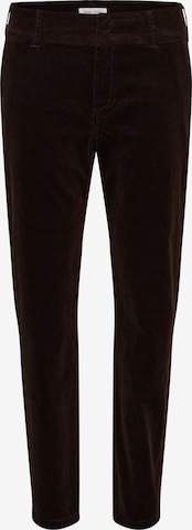Pantalon Part Two en marron : devant