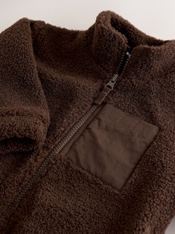 Next Fleece jacket in Brown