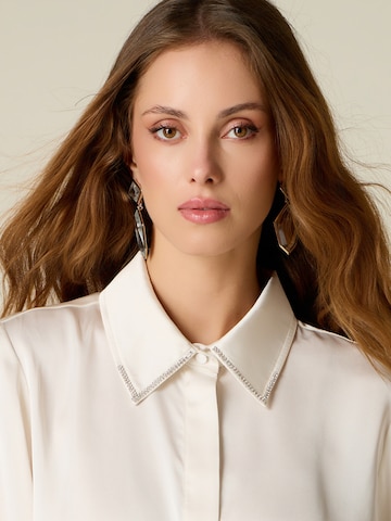 oltre - Blusa en blanco