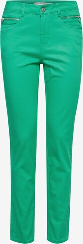 Slimfit Jeans 'Lomax' di Fransa in verde: frontale