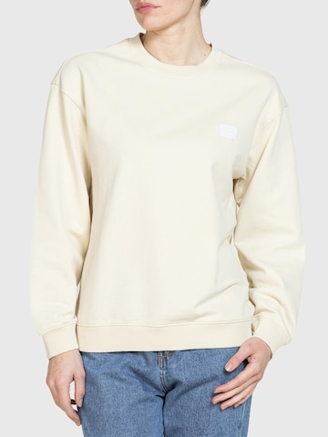 Carrera Jeans Sweatshirt 'Oversize' in Beige: front