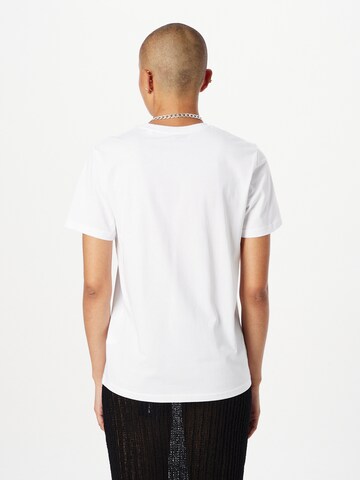 Les Petits Basics Тениска 'L'amour' в бяло