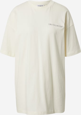 ABOUT YOU Limited T-Shirt 'Leslie' by Mimoza in Weiß: predná strana