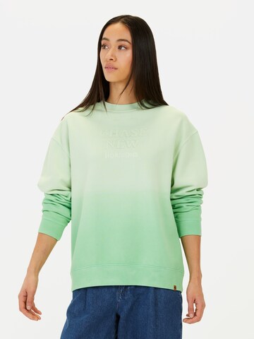 CAMEL ACTIVE Sweatshirt in Green: front