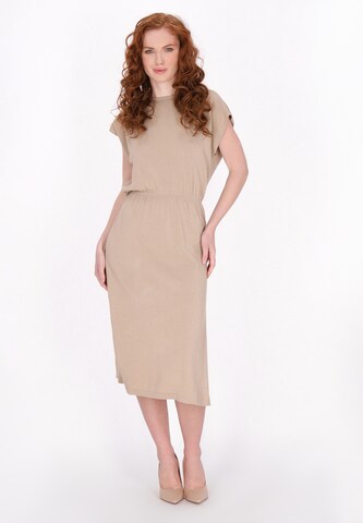 DreiMaster Klassik - Vestido 'Classic Look' en beige: frente