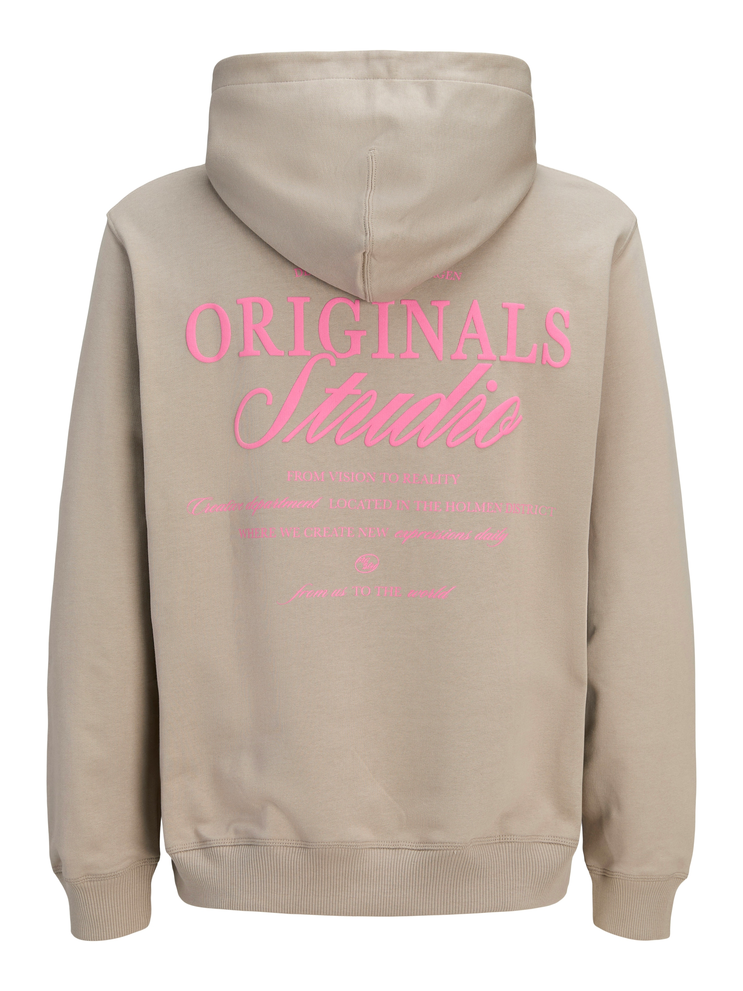 JACK & JONES Sweatshirt 'JORNorrebro' in Beige