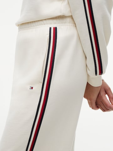 TOMMY HILFIGER Wide leg Παντελόνι σε μπεζ