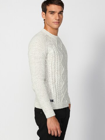 Pull-over KOROSHI en blanc