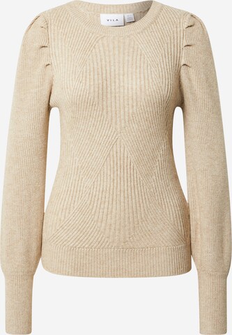 VILA Top 'RIL' in Beige: front