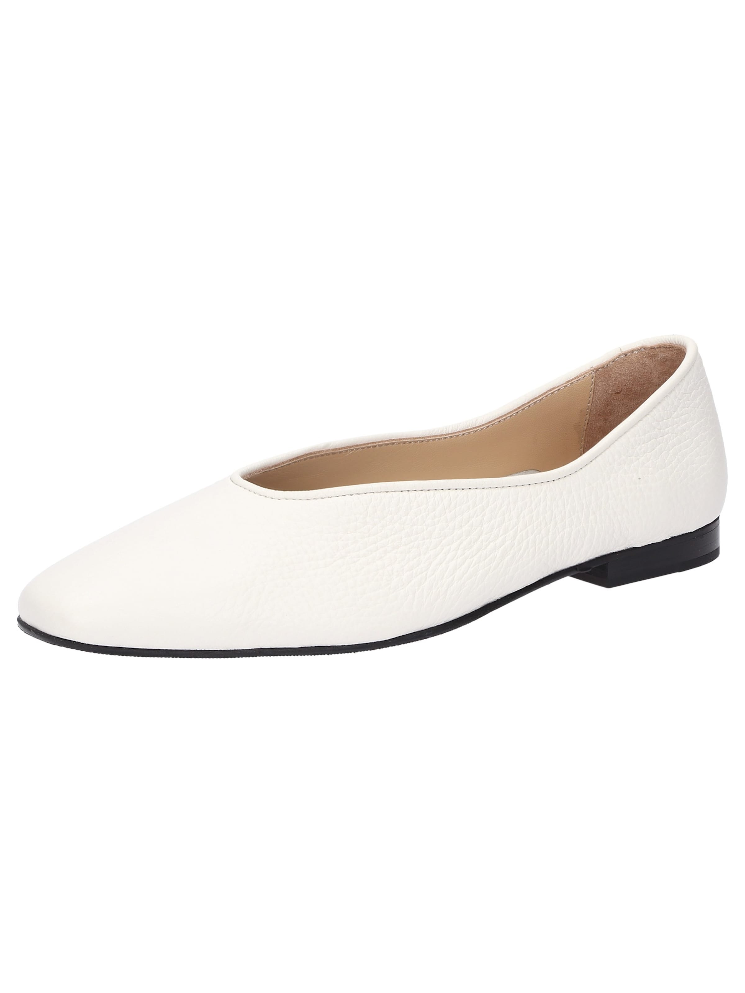 Ballerines 'Goliarda' SIOUX en blanc : devant